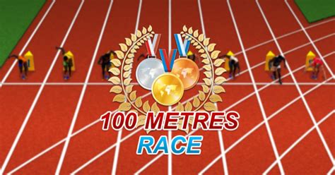 100 metres race game|100 Meter Race .